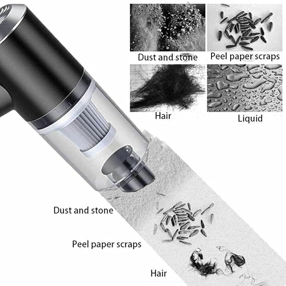 Portable High Power 2 in 1 Car Vacuum Cleaner – Compact, Powerful & Effortless Cleaning Anywhere